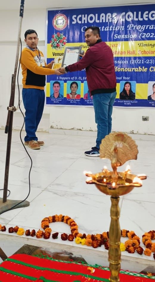 Some photos of Scholars College of education Patna ,orientation program